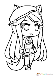 Dibujos De Gacha Life Para Colorear Imagenes De Juego Imprime Gratis