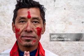 Andres Gamboa of Costa Rica bikes through the forest during the final...  News Photo