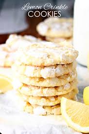 They can be enjoyed plain, dusted with confectioners sugar (my favorite), or frosted with a. Award Winning Lemon Crinkle Cookies Let S Dish Recipes