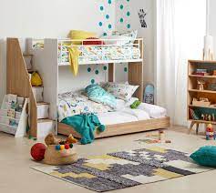 Gender Neutral Kids Room Bunkbed With Storage Gender Neutral Kids Room Unisex Kids Room Bedroom Styles