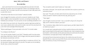 Check spelling or type a new query. Jason Flowers And Faith Story By Lynda Blau Faith Ppt Download