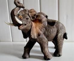 Vintage Gray Elephant Ceramic Figurine Mother And Baby Elephant Realistic Ceramic Elephant Sculpture In 2020 Elephant Sculpture Elephant Home Decor Ceramic Elephant