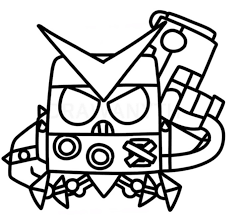 Bekijk meer ideeën over kleurplaten, tekenen, knutsel idee. Brawl Stars Coloring Pages Virus 8 Bit Coloring And Drawing