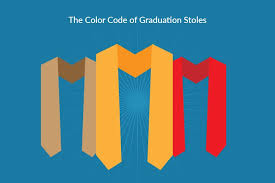 The Color Code Of Graduation Stoles Graduationsource Graduation Stole Masters Degree Graduation Color Coding