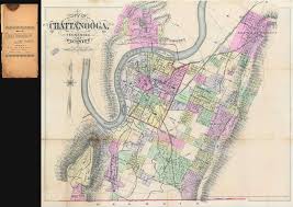 Large detailed map of chattanooga. City Of Chattanooga Tennessee And Vicinity Geographicus Rare Antique Maps