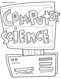The first is labeled download which will prompt you to download the pdf version of this coloring page. Computer Technology Coloring Pages Classroom Doodles