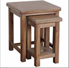 Rustic Wood Retail Display Nesting Tables Love The Color Of These Tables Very Rustic These Would Be Great Ret Side Table Wood Nesting Tables Retail Fixtures