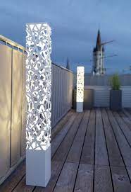 Outdoor Floor Lamps To Use In A Deck Or Patio Modern Home Decor Modern Outdoor Lighting Outdoor Lamp Outdoor Lighting