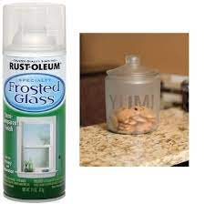 Cool Spray Paint Ideas That Will Save You A Ton Of Money Spray Frosted Glass Paint