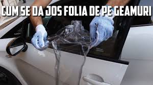 Cum Se Da Jos Folia De Pe Geamuri Tutoriale Ep 4 Youtube