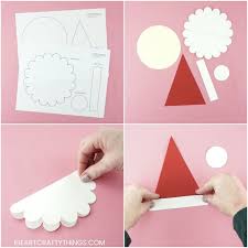 How to make a christmas photo card. Santa Card I Heart Crafty Things