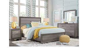 Marlow Gray 5 Pc King Panel Bedroom Quality Bedroom Furniture Remodel Bedroom Bedroom Sets Queen