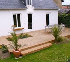 Terrasse En 2020 Terrasse Bois Amenagement Jardin Amenagement Jardin Devant Maison