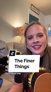 #TheFinerThings is one of my favorite co-written songs to this day due to  the positive message, lyrical creativity and simplicity! Written with  Stewart Halcomb of @thespringsband , Alex Dooley, and ...