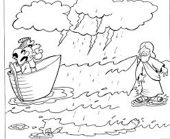 The only catch is you may have to get wet. Www Biblekids Eu New Testament Jesus 20walks 20on 20water Jesus 20walks 20on 20water Colo Jesus Walk On Water Sunday School Coloring Pages Coloring Pages