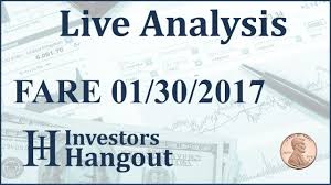 Fare Stock Live Analysis 01 30 2017