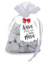 Personalized Baby Shower Favor Tags Kisses From Our Etsy Personalized Baby Shower Favors Baby Shower Favor Tags Baby Shower Favors