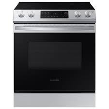 Check spelling or type a new query. Samsung 30 In 6 3 Cu Ft Slide In Electric Range With Self Cleaning Oven In Stainless Steel Ne63t8111ss The Home Depot In 2021 Slide In Gas Range Oven Cleaning Gas Range