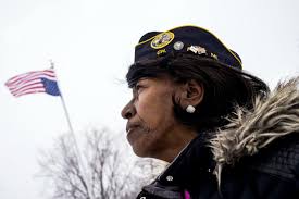 Flint water crisis has vet flying American flag upside down in distress