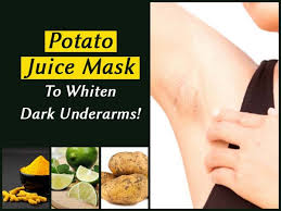 Grate a potato, squeeze the juice from the grated potato, and apply the juice to your underarms. Potato Juice Mask To Whiten Dark Underarms Boldsky Com