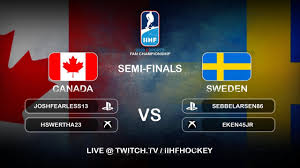 The gripen works in the artic as sweden has a similar climate to canada. Iihfesports Fan Championship Semifinals Canada Vs Sweden Iihfworlds 2020 Youtube