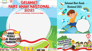 Di pagi idulfitri, setelah mandi dan bersih, setiap muslim didorong untuk menggunakan pakaian baru, apabila mereka bisa mengusahakannya. Keren Bingkai Foto Hari Anak Nasional 2021 Twibbon Pilihan Anak Terlindungi Indonesia Maju Semangat News