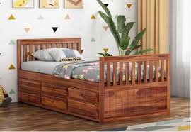 Twin over full kids bunk bed ,bunkbed metal bunk bed frame with trundle,triple bunk bed with safety guard rails and 2 side ladder for bedroom,dorm, boys, girls, adults (black) $255.99 $ 255. Trundle Beds Upto 70 Off Buy Trundle Bed For Kids Online In India Best Prices