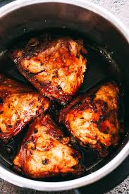 But even better, the fast pressure cooking keeps chicken — especially chicken breasts, which can often get dry, tough, and stringy with other cooking methods — tender and juicy. Instant Pot Honey Garlic Chicken Thighs Recipe Chicken Dinner Idea