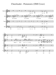Dance Of The Sugar Plum Fairy Pentatonix Sheet Music Pentatonix Sheet Music Pentatonix Cheerleading
