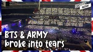 Bts have made history by becoming the first south korean group to headline wembley stadium. Emotional Night On The 2nd Day Of Bts Wembley Stadium Concert Youtube