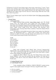 Rumus Positif Subject Has Have Been Verb Ing Negatif Subject Has Have Not Been Verb Ing Tanya Has Have Subject Been Verb Ing Contoh Asnita Meydelia C K Academia Edu