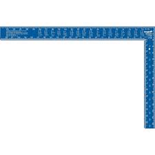 Empire Professional Framing Square 16in X 24in Aluminum Hi Vis Blue Model 1190 Square Frames Roof Framing Rafter