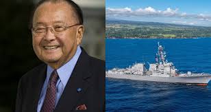U.S. Navy commissions $1.5 billion missile destroyer named after Hawaii  senator, WWII veteran Daniel Inouye
