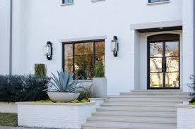 Contemporary Outdoor Lighting Dining Room With Glass Shade Scandinavian Chairs