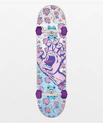 Santa cruz is a skateboarding brand distributed by a company named nhs, inc. Santa Cruz Floral Decay 7 75 Skateboard Complete Zumiez
