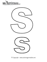 Color the squares with the letter s coloring page. Alphabet Letter S Coloring Page A Free English Coloring Printable Coloring Home