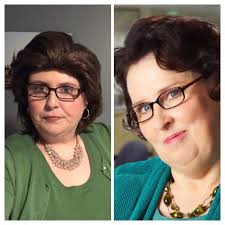 You've got a lot to learn about this town, sweetie. I channeled my inner  Phyllis for a Halloween event last weekend. : r/DunderMifflin