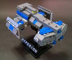 Microscale Battlecruiser Hyperion Lego Ship Lego Space Starcraft
