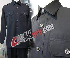 Celana safari tak memakaikan saku tambahan atau kempol baju pdl, psl, pdh, psh security ini biasa di beli dalam satu kiriman atas serta bawahan. Pakaian Seragam Safari Security 1 Crkpro