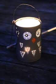Eulen einladung bastelvorlage zum ausdrucken. Diy Eulen Laterne Aus Dose Basteln Lavendelblog