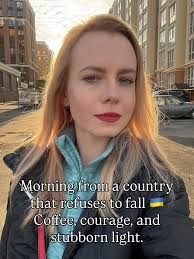 Morning from a country that refuses to fall 🇺🇦 Coffee, courage, and  stubborn light. #ukraine #ukrainerussiawar #diary #kyiv