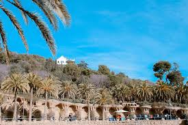 ♥ 2 double bedrooms + 2 bathrooms + sunny living room. Hd Wallpaper Barcelona Spain Park Guell Summer Sunny Day Sunny Sky Wallpaper Flare