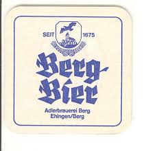 Berg Bier Beer Mats Beer Coasters