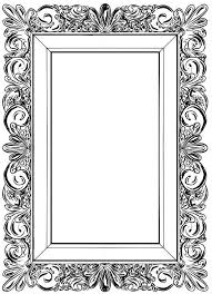 J Dessine Des Cadres De Style Baroque La Planete De Pob Cadre Baroque Baroque Cadres