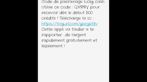 Pas de conditions à utiliser lors de votre première commande bonjour, 10€ de réduction sur votre commande back market ça vous tente ? Code De Parrainage Lucky Cash Youtube