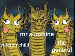 Mr Sunshine Should Have Killed The General On The Roof Before Bad Trip And Became The New Leader Of The Sons Of Samedei Anyone Else Agree Saintsrow Sunshine is the character from the nickelodeon animated tv series catdog. mr sunshine should have killed the