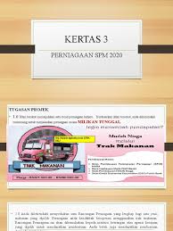 Cara mohon skim pembiayaan tekun niaga. Kertas 3 Done