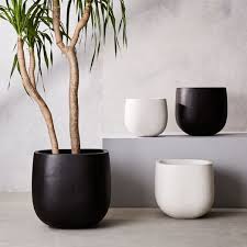 Cb2 milo brass planters on stands $60. Stratus Planter