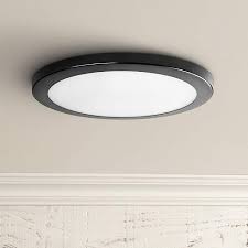 Platter 15 Round Bronze Led Outdoor Ceiling Light 61x54 Lamps Plus