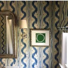 1 265 Likes 14 Comments La Maison Pierre Frey Lamaisonpierrefrey On Instagram Powder Room In Toiles De Nantes Wallpaper By Clarybosbyshell Merci Be